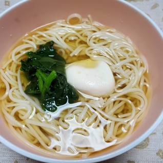 顆粒だしで簡単♪関西風うどん